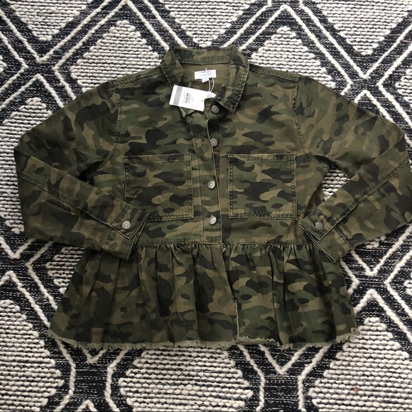 Coats | Mud Pie Camo Jacket | Poshmark